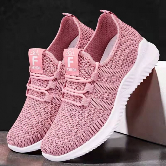 Fashion Walking Style loafers Canvas Trendy Running Sneakers Fly weaving Casual Shoes for Women