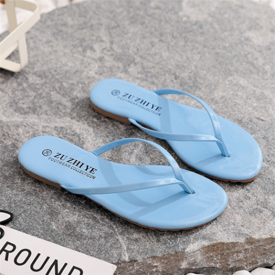 Fashion Beach Flipflops Outdoor PVC Flip Flops Slippers for Women Slides Sandals Ladies Shoes