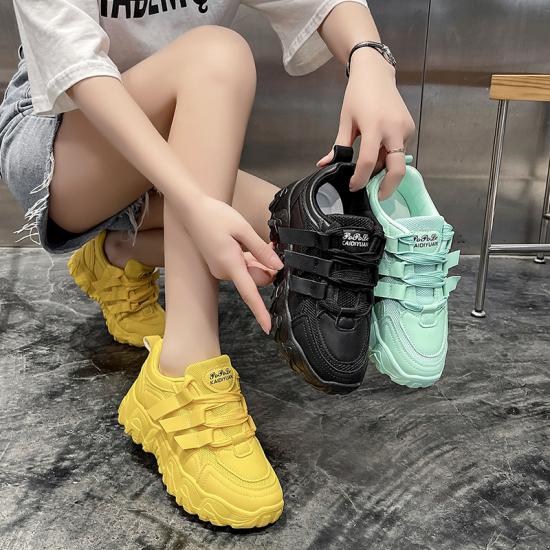 2023 Cool fashion girl Sneakers women sports Shoes black Thick Sole Casual Shoe Winter outdoor Shoes
