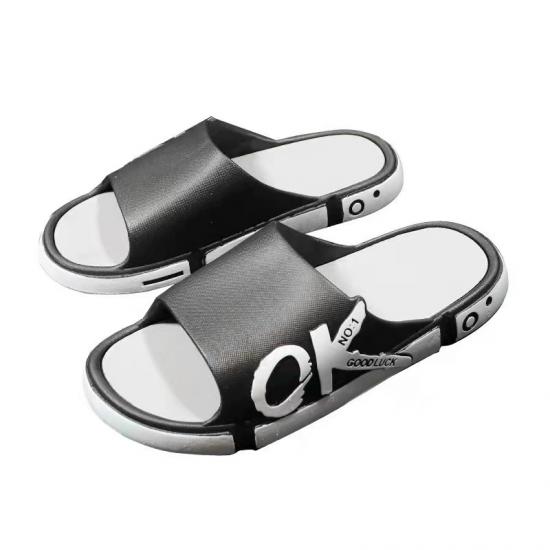 Boy Casual Slides flat Sandals Outdoor PVC Slippers shoes OK Slippers for men