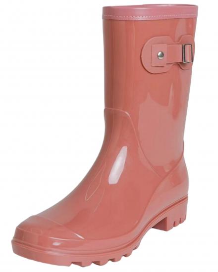 Women's Mid Calf Rain Boots Waterproof Fashion Garden Shoes Anti-slipping Rainboots For Women Comfortable Insole Light Rain Shoes men waterproof