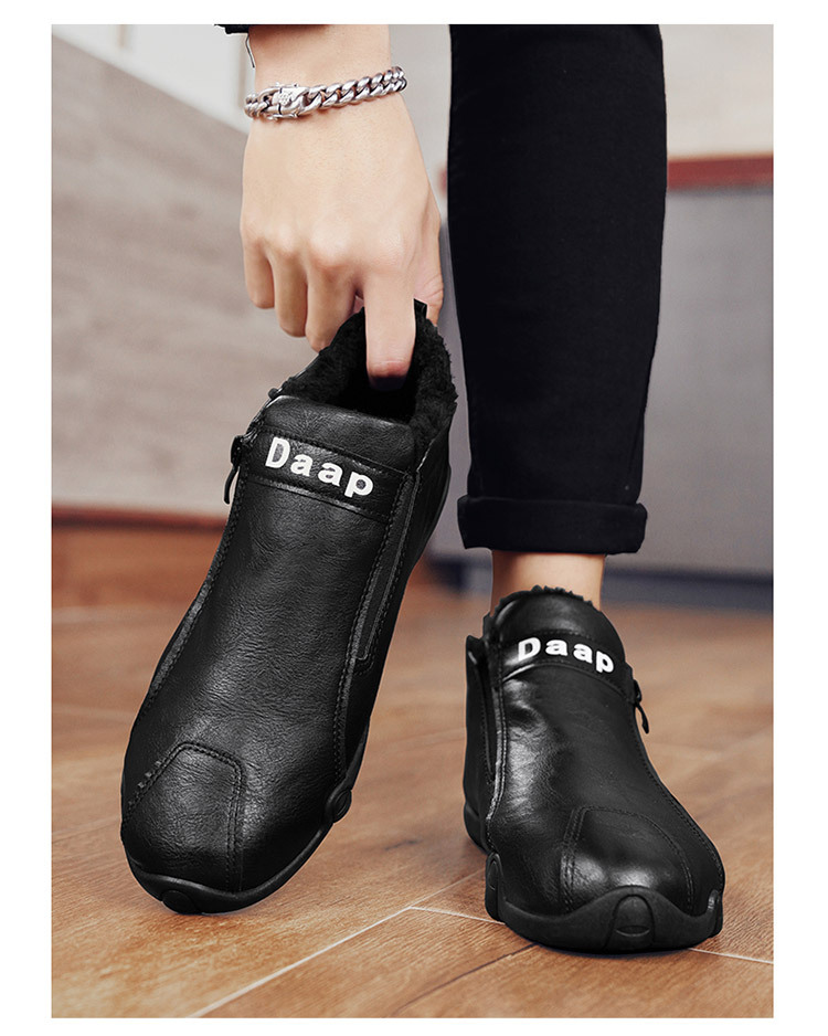 men warm shoes