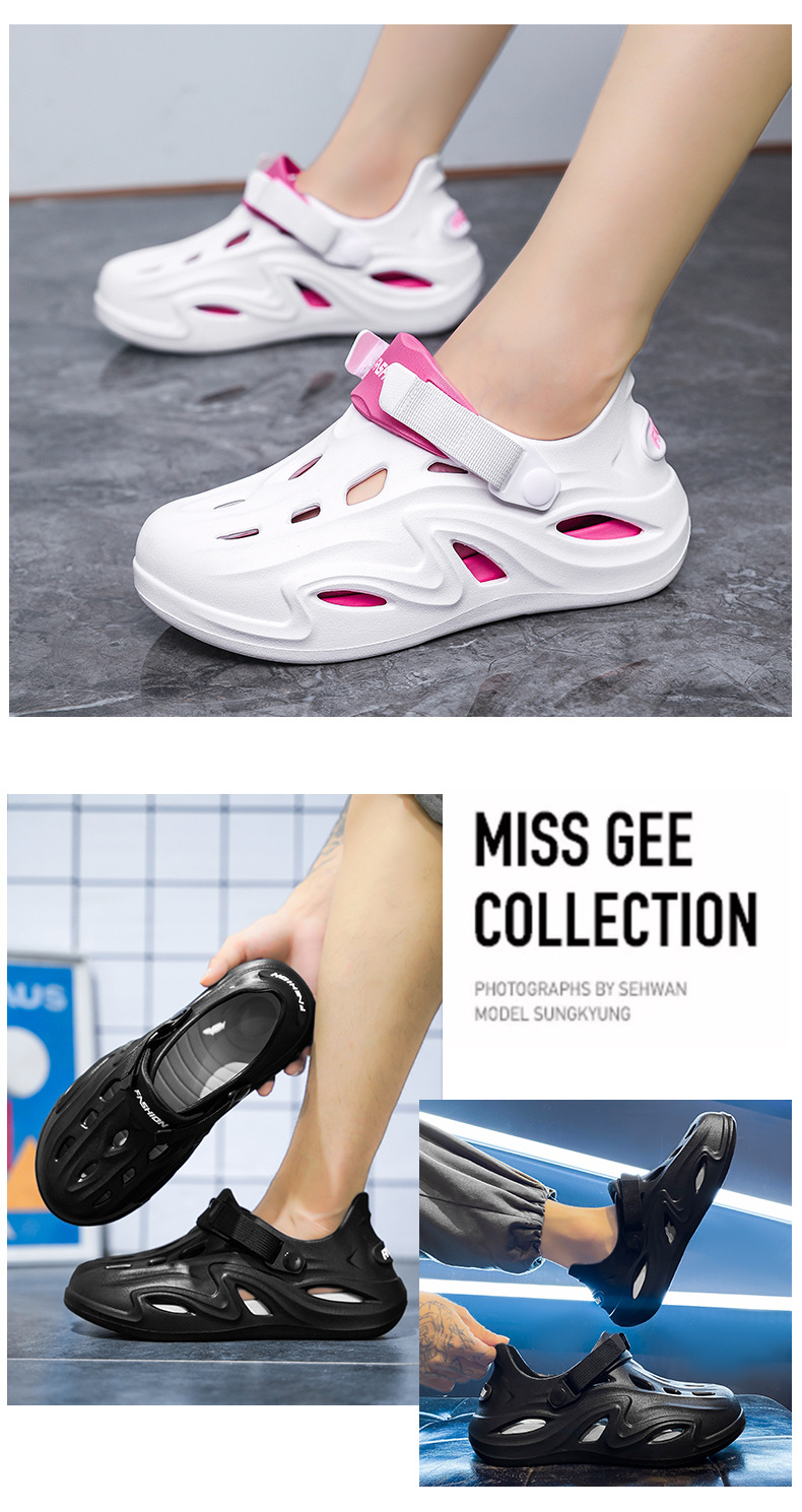 Clogs Light Weight Platform Breathable
