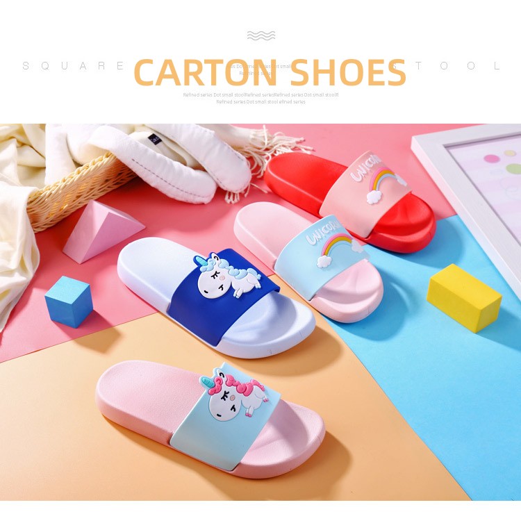 Unisex Kid's Indoor & Beach Slippers