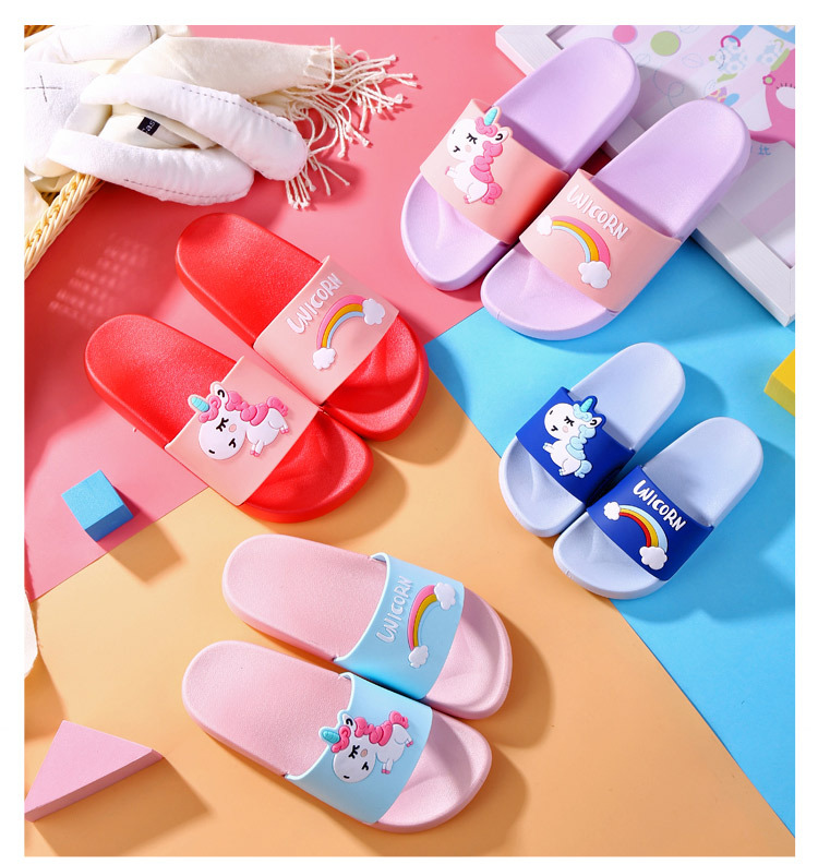 Unisex Kid's Indoor & Beach Slippers