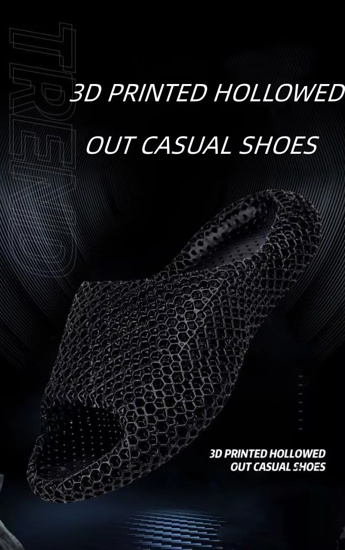 3DPrint Hi-tech Slide Slippers 