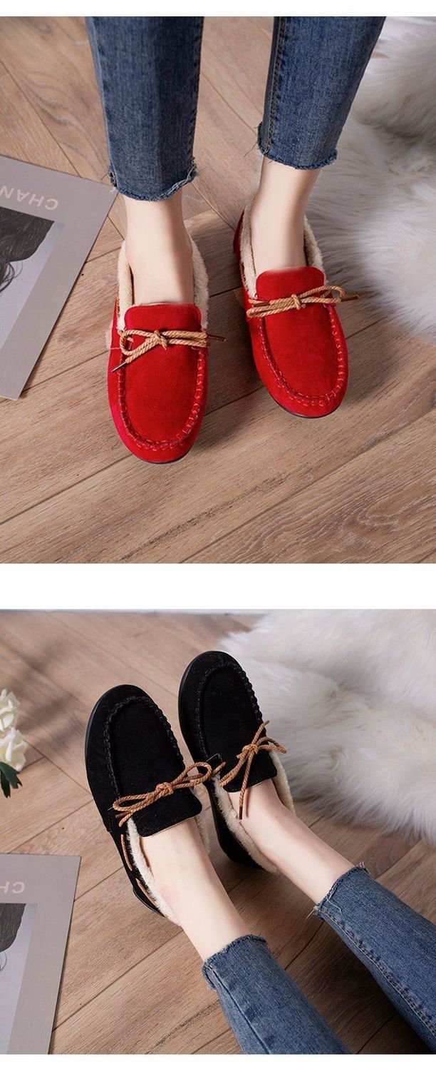 Winter New Korean Women's Loafers Shoes Winter New Korean Women's Loafers Shoes