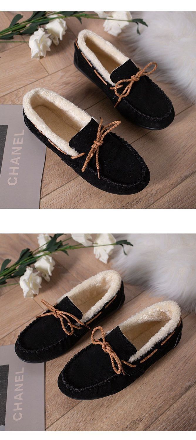 Winter New Korean Women's Loafers Shoes Winter New Korean Women's Loafers Shoes