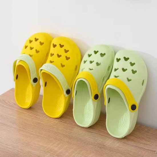 Summer Beach Breathable Flip Flop EVA Upper Slippers Shoes Unisex Clogs Hole Sandals