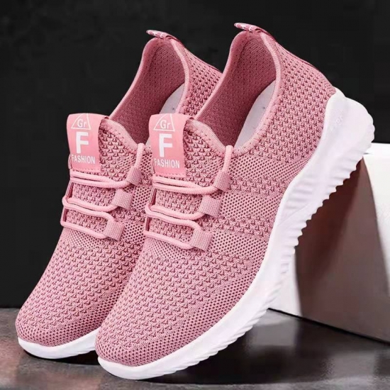 Fashion Walking Style loafers Canvas Trendy Running Sneakers Fly weaving Casual Shoes for Women