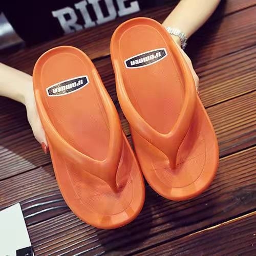 Summer Beach Bathroom Breathable slides Shoes showering Flip Flop PVC Anti-slip  Unisex flip flops