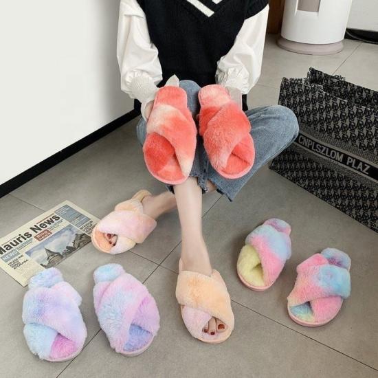 Plush Flat Slipper