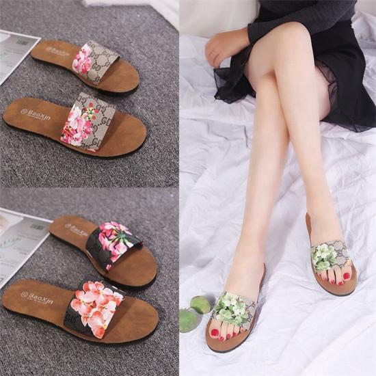 Plus Size Casual Sandals Non-slip Platform Slippers