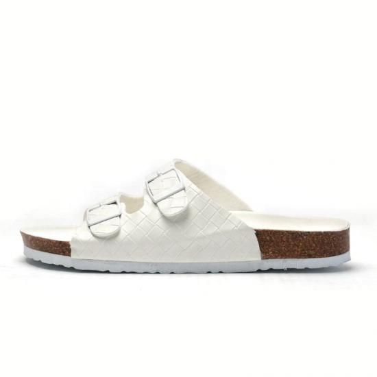 cork slippers flat sandals