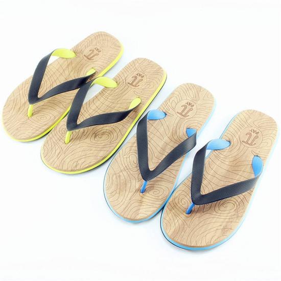 Two Colour Strap Flip Flop Slippers for Mens