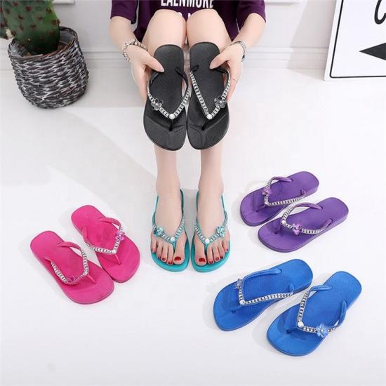 Women Flip Flops Flower