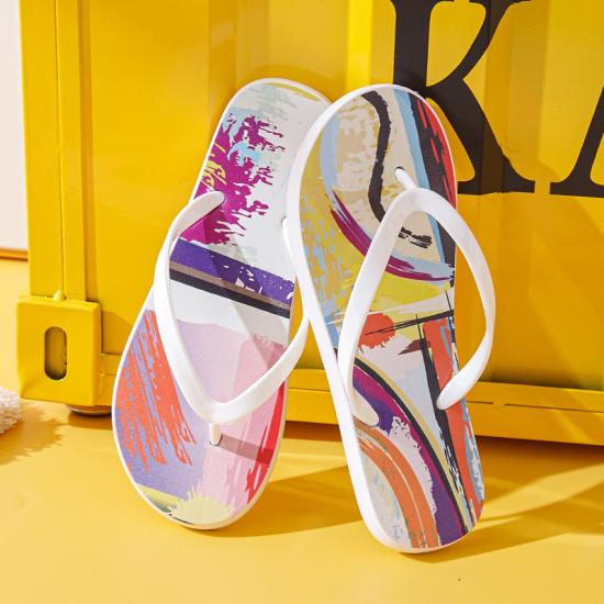  OEM Printed Casual Flip-flops