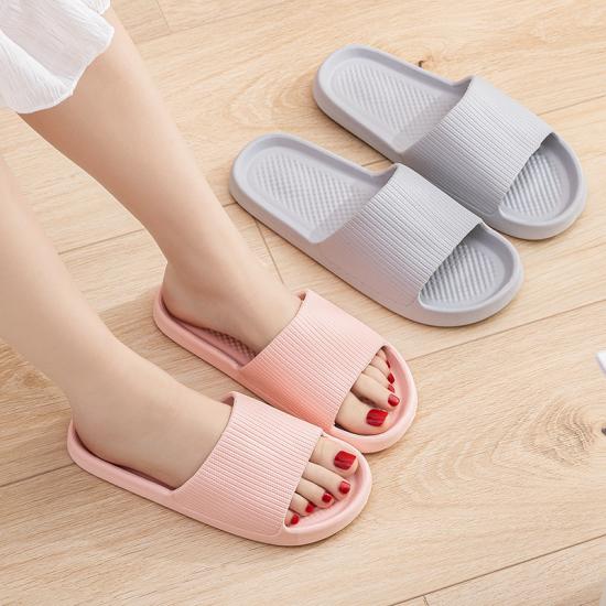 House Slippers Women Thick Platform Slides Beach Eva Soft Sole Sandals Unisex