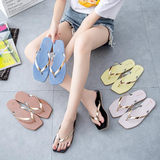 Girls Flip Flops Women Flat Casual Shoes Soft Bottom Indoor Beach Slippers