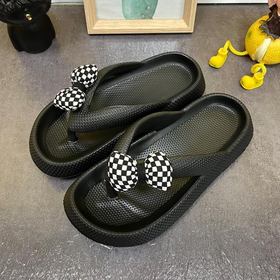Thick Soles Bow Sandals