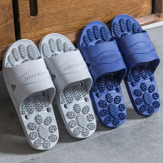 Women Men Thick Platform Slides