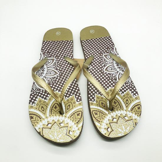 OEM PE Slide Printed Flip Flops
