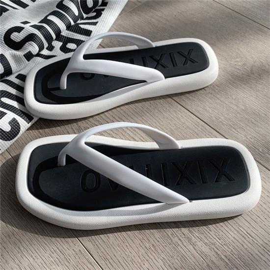 Fashion Square Beach Flip Flops