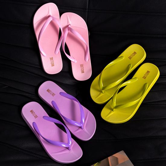 Solid Color Soft Sole Women Flip-flops