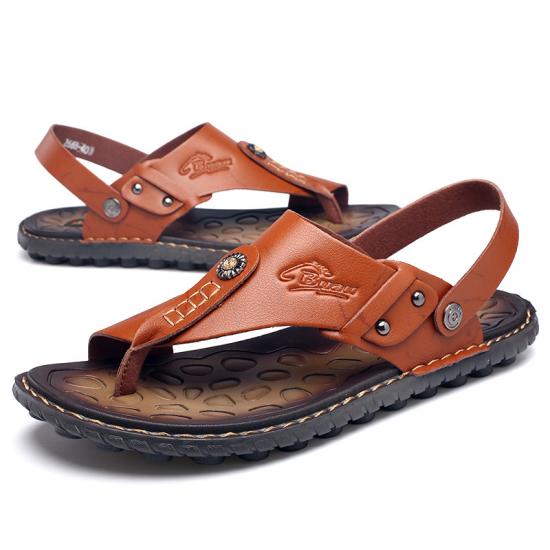 Men's Summer Leather Sandals