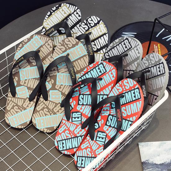 Summer Rubber Flip Flops Slippers