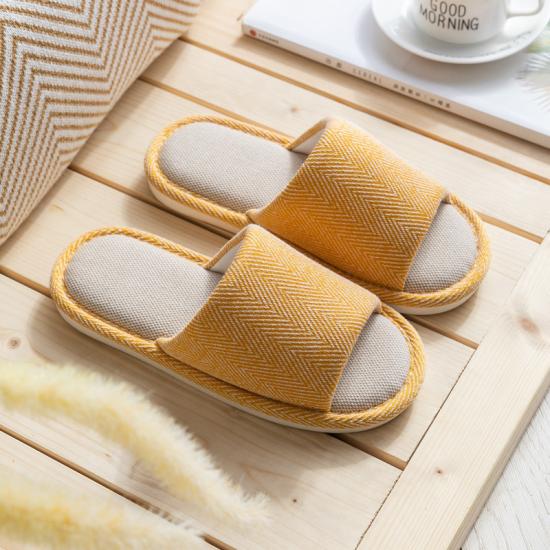 Cotton and Linen Indoor Slippers