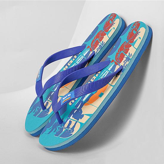 Men Rubber Beach Flip Flops Sandals