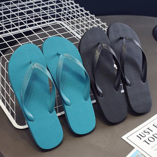 Rubber PVC Man Women Flip Flops