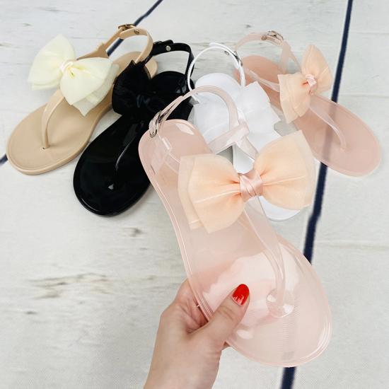 Butterfly Brick Casual Outdoor Jelly Sandals