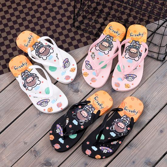 Summer Cartoon Flip-flops