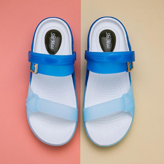 platform flip flops anti-slip casual slippers