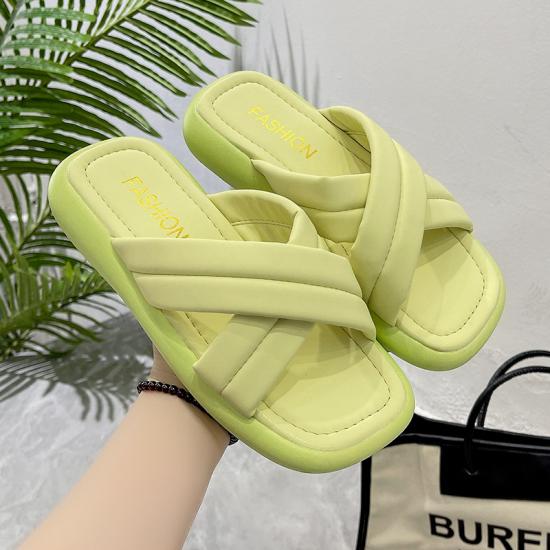 platform slippers