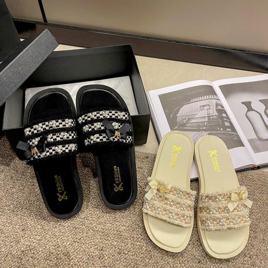 PU Casual Slides Slippers