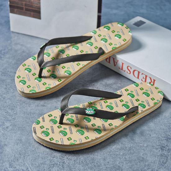 Couples Men Custom LogoFlip-flops