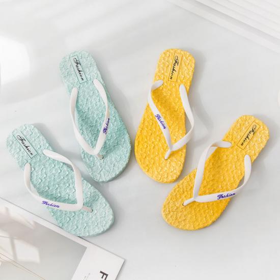 Girls Flower Flip Flops