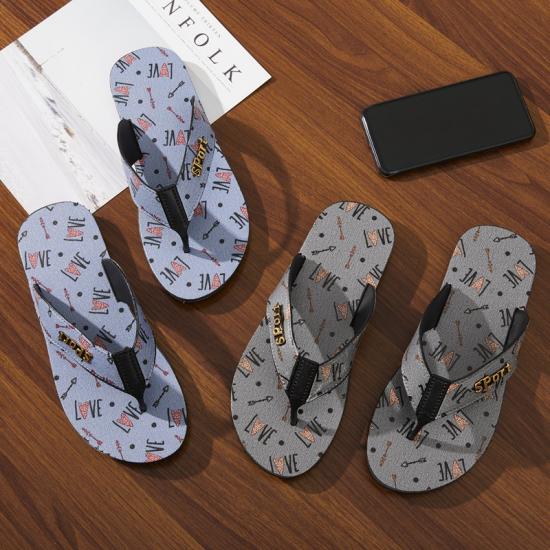  Men Blowing Summer Sandals