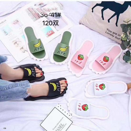 Children's Fruit House Anti-slip Rubber Slides Slipper