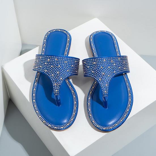 Rhinestone Flat Shoes