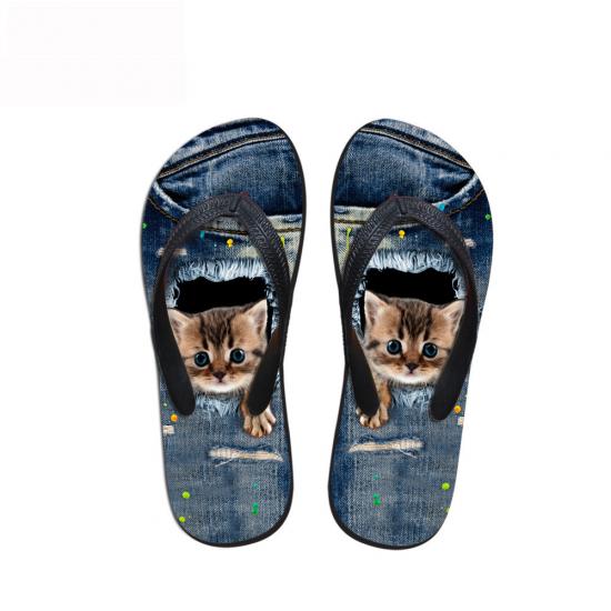 Cheap Printing Flat Shoes Slippers