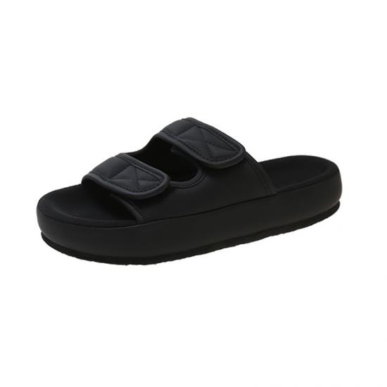 Fashion Lady Cozy Hook Uper Slides Shoes