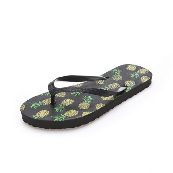 Custom design  printing  pvc ladies female wedding flipflops casual outdoor beach summer  flip flops