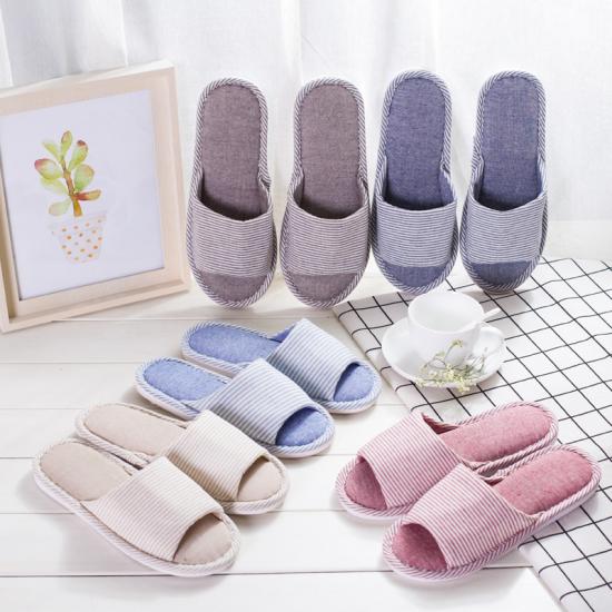 Wholesale Women Household Slippers Indoor Floor Cotton Shoes