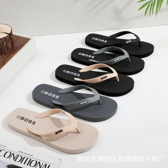 Flat Sandals Beach Thong Slippers For Male