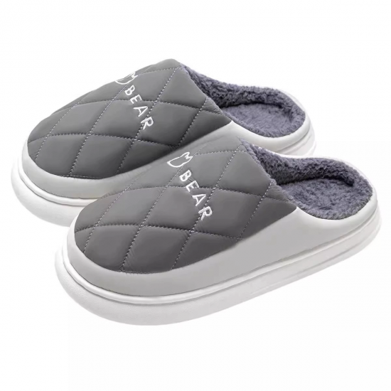 Wholesales Slippers Cute Soft Plush Warm Sliders