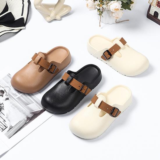 New French vintage Baotou Shoe For Women